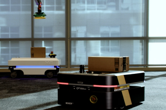 AWS a annonc la disponibilit gnrale du service cloud de gestion des flottes de robot, Robot Runner. (Crdit Photo: AWS)