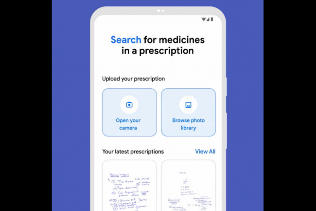 A l'occasion d'une confrence en Inde, Google indique avoir commenc  travailler sur le processus complexe d'identification de ce qui est crit sur les ordonnances mdicales en construisant un modle d'assistance pour le numriser, en utilisant l'IA, pour les professionnels de la sant. (Crdit : Google India)