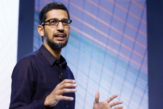Sundar Pichai, CEO d'Alphabet a mobilisé les troupes de Google pour répondre au succès de ChatGPT développé par OpenAI. (Crédit Photo: Google)