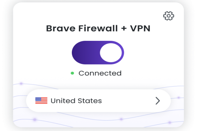 Le service pare-feu et VPN est maintenant disponible sur les environnements Windows. (Crédit Photo : Brave)