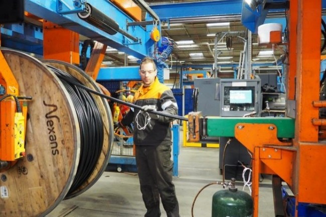 L'usine Nexans d'Autun vient de recevoir un investissement de 40 M€ pour transformer ses processus industriels. Le site sert également de vitrine technologique au déploiement de l'Industrie 4.0 au sein du groupe. (Photo : D.R.)