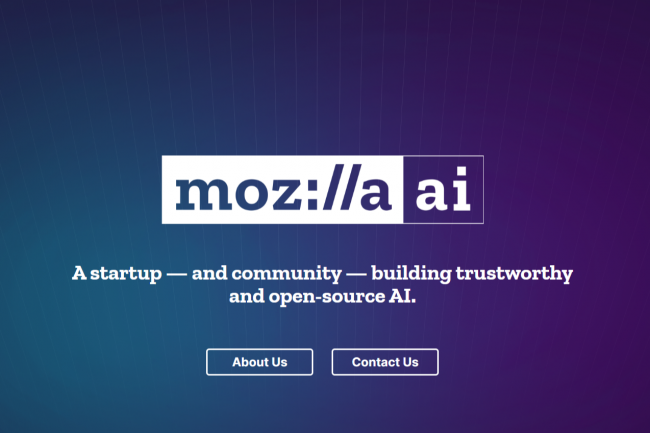 La fondation Mozilla annonce la cr�ation de la start-up Mozilla.ai pour construire une IA fiable en open source. (Cr�dit : Mozilla)