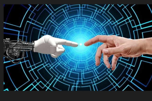 Le scénario d'une intelligence artificielle révolutionnaire qui va bouleverser le marché du travail se repose avec l’émergence des IA génératives. (Crédit : Geralt Altmann/Pixabay)