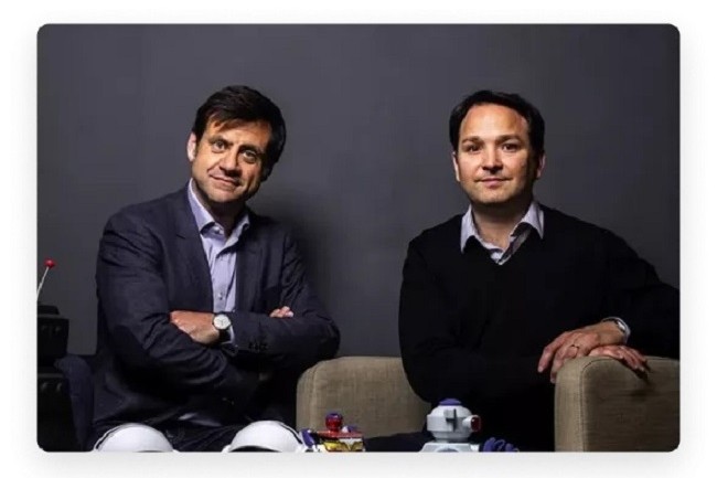(De gauche à droite) DataDome a été fondée en 2015 par Fabien Grenier, président du conseil d'administration, et Benjamin Fabre, actuel dirigeant de l'entreprise. (Crédit : DataDome)