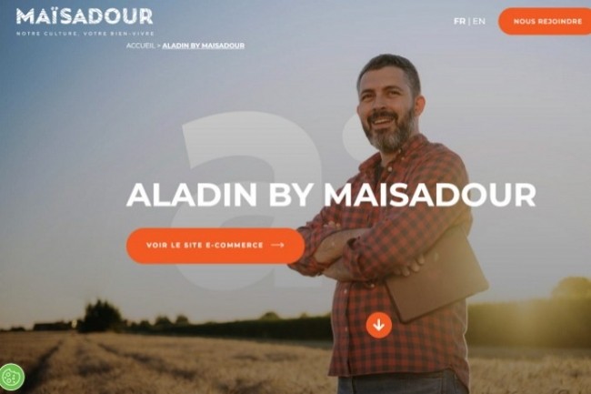 Depuis 3 ans, Masadour dveloppe ses activits de vente en ligne auprs des agriculteurs en sappuyant sur la plateforme omnicanale aladin.farm.
