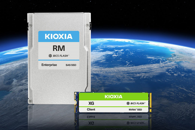 Spécialisé dans la fabrication de composants NAND flash; Kioxia intéresse depuis années Western Digital. (Crédit Kioxia)
