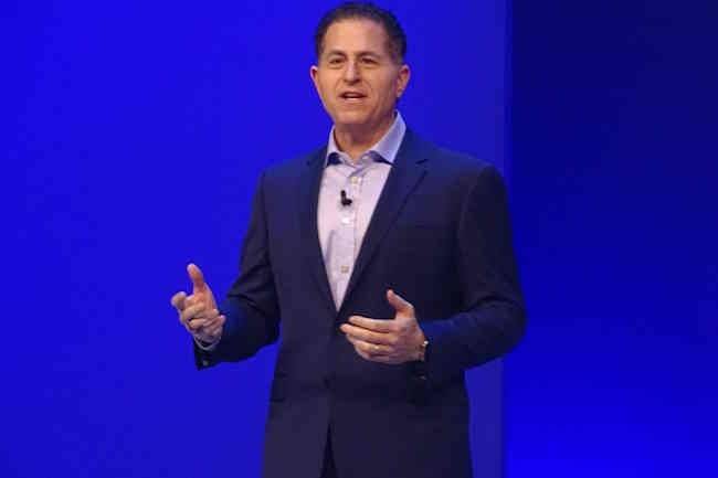 Michael Dell a ouvert le Dell Technologies World à Las Vegas, avec plusieurs annonces autour du portefeuille APEX. (Crédit Photo: JC)