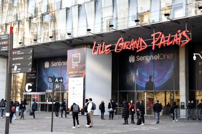 Le FIC sera encore � Lille Grand Palais jusqu'en 2029 apr�s la signature d'un accord entre CEIS et la m�tropole Lilloise. (Cr�dit Photo : FIC)