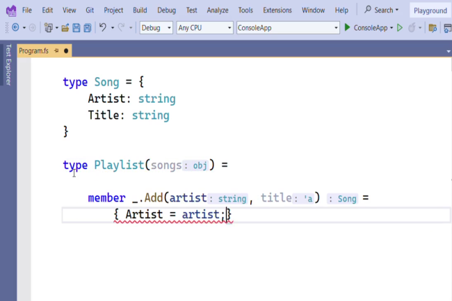 La fonctionnalit F# Hints pour Visual Studio s'enrichit. (Crdit Photo : Microsoft)