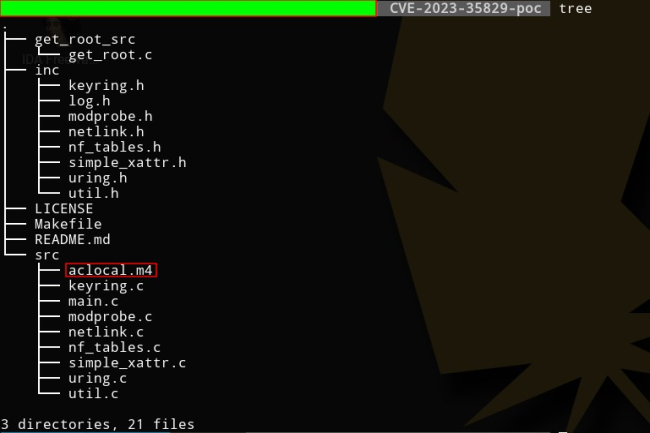 Le rfrentiel GitHub comprenant un PoC exploitant une faille dans le kernel Linux cachait en fait une porte drobe pour subtiliser des donnes. (Crdit Photo ; Uptycs)