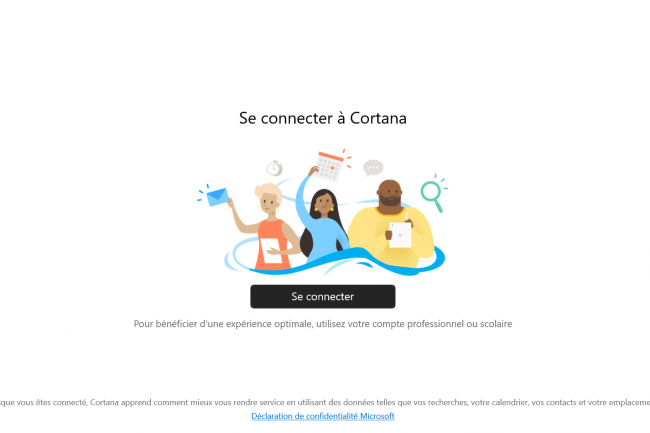 Microsoft Cortana va progressivement disparaître des radars au profit de Copilot, outil d'IA favori de la firme. (Crédit : DR)
