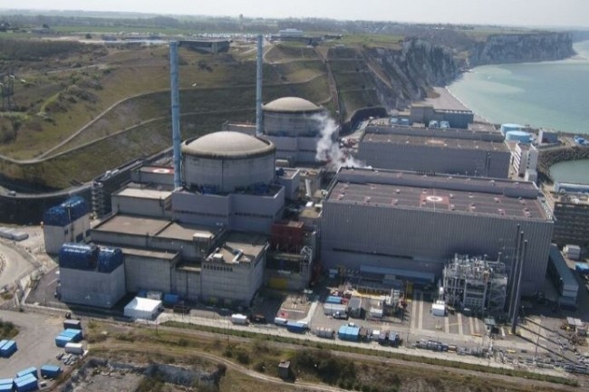 La centrale de Penly en Seine-Maritime. Le site doit accueillir deux nouveaux EPR de seconde gnration, avec une premire mise en service attendue en 2035. (Photo : EDF)