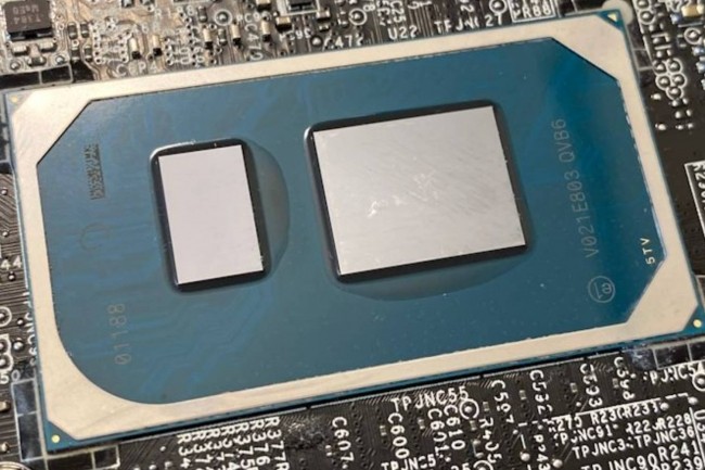 La faille Downfall affectant des milliards de puces Intel existe depuis au moins depuis 2015 et met notamment à risque les systèmes embarquant des puces Tiger Lake de 11e génération. (crédit : Intel)