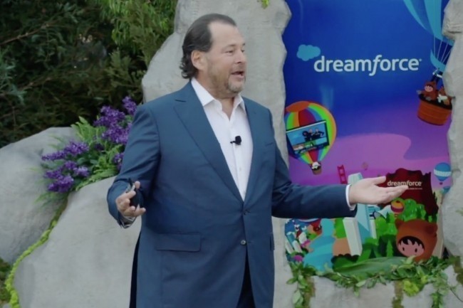 Marc Benioff, le CEO de Salesforce, a profit de l'annonce des derniers rsultats trimestriels de l'diteur pour annoncer l'arrive d'une nouvelle version de l'offre Data Cloud qui sera prsente lors de la prochaine dition de l'vnement Dreamforce. (Crdit photo : Salesforce)