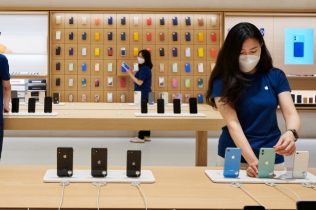 L'interdiction de l'iPhone pour les fonctionnaires chinois portera un coup dur pour l'activit d'Apple en Chine. (crdit : Apple)