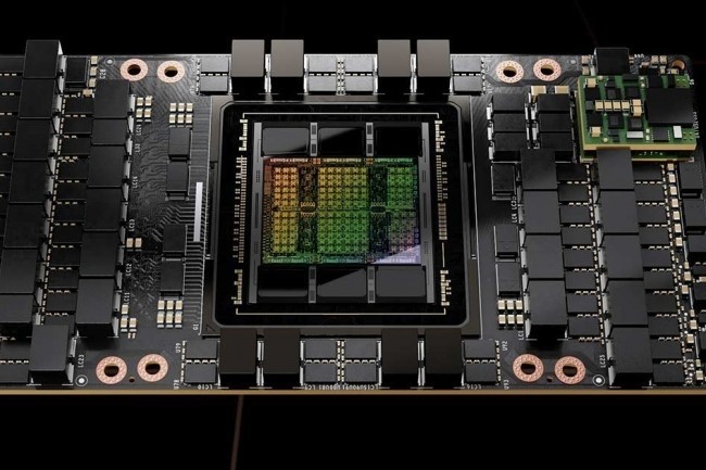 OVHcloud va proposer à partir de novembre des instances à base d'accélérateur H100 de Nvidia pour les entraînements des modèles d'IA. (Crédit Photo: Nvidia)