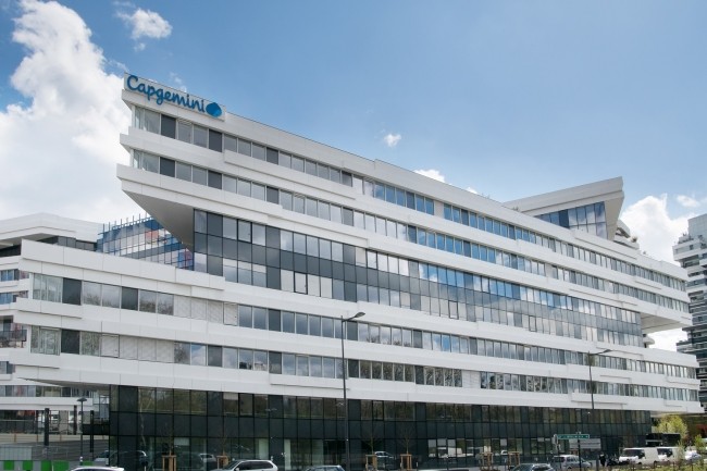 Capgemini a totalis 4,3 Md de chiffre d'affaires dans l'Hexagone l'an dernier, ce qui le classe trs loin de SCC et d'Accenture. (Crdit : Wikipdia)