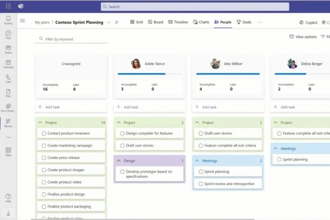 Microsoft fügt seiner Planner-App Project-Funktionen hinzu