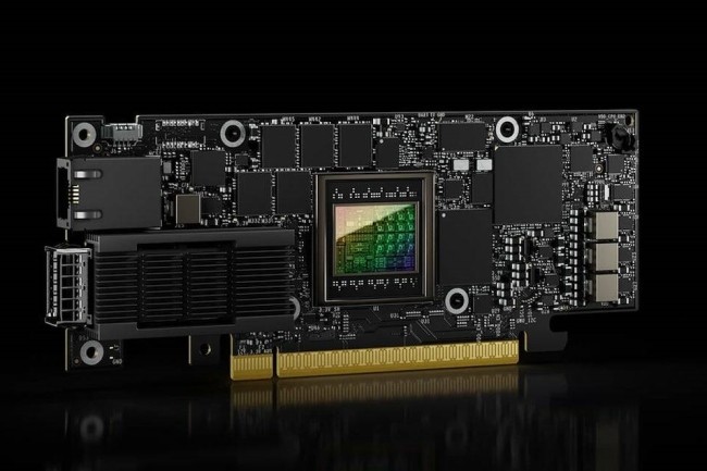 Spectrum-X est actuellement utilisé dans le supercalculateur Israel-1 de Nvidia, construit avec des serveurs Dell et la plateforme HGX 100 de Nvidia. (crédit : Nvidia)