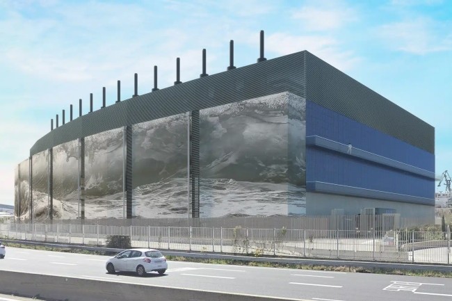 Le futur datacenter de Digital Realty  Marseille devrait tre ouvert en 2026. (Crdit Photo : Digital Realty)