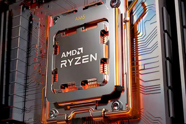 Le socket AM5 d'AMD ne devrait pas prendre sa retraite de sitt. (crdit : AMD)