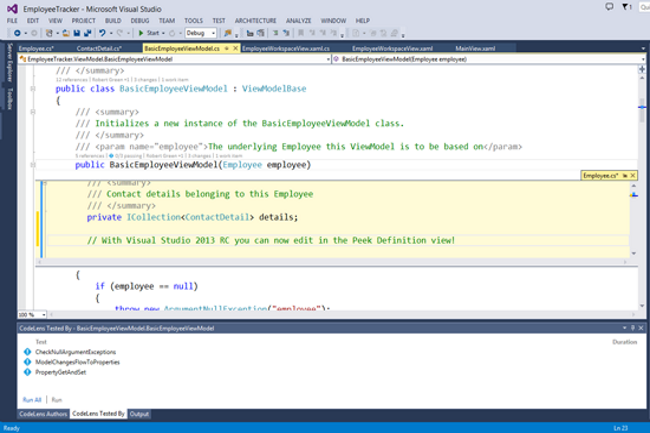 Visual Studio 13 de Microsoft voit son support tendu s'teindre le 9 avril prochain. (Crdit Photo : Microsoft)