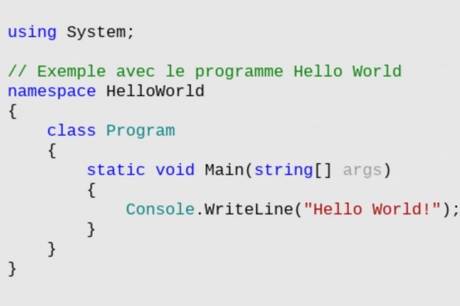 C# fait partie des dix premiers langages de programmation depuis plus de vingt ans et rattrape les quatre  grands  langages que sont Python, C, C++ et Java, selon Tiobe. (crdit : Wikipedia)