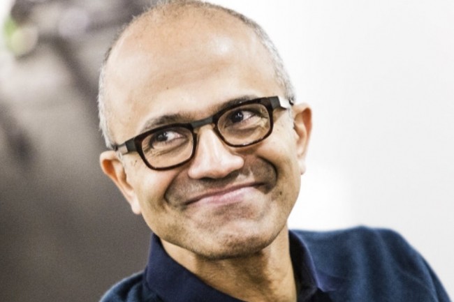 Satya Nadella est le CEO de Microsoft depuis 2014. Avant d'tre promu  la tte de l'diteur, il en dirigeait la division  cloud . (Crdit photo : Brian Smale / Microsoft)