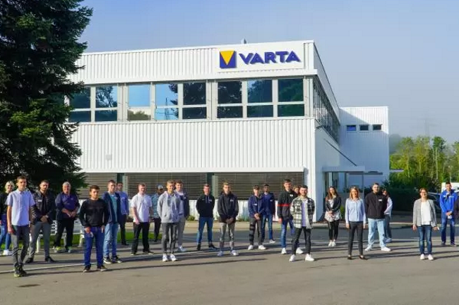 Plusieurs usines de production du fabricant allemand de batteries Varta ont t arrtes suite  une cyberattaque. (Crdit Photo : Varta)