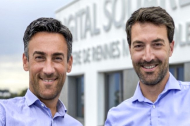 Philippe Luc ( gauche) CEO d'Anozr Way et Alban Ondrejeck CTO ont fond Anozr Way en 2019. (crdit : Anozr Way)