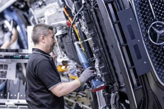 Mercedes-Benz veut optimiser la durabilit de ses usines,  l'aide d'un Digital Energy Twin. En commenant par son site historique de Sindelfingen, fond il y a environ 110 ans. (Photo : Mercedes-Benz)