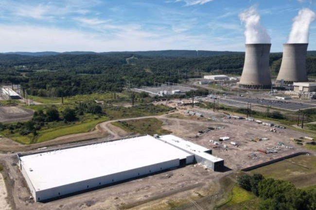 Le campus AWS de Pennsylvanie est hrit du rachat de l'oprateur de datacenters Cumulus sur lequel au moins 15 datacenters supplmentaires aliments  l'nergie nuclaire seront construits. (crdit : Cumulus)