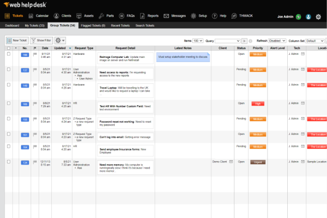 Solarwinds corrige une faille critique dans Web Help Desk