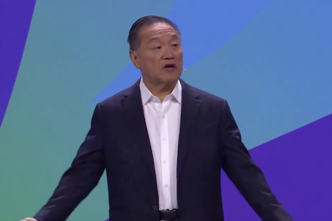 Hock Tan, CEO de Broadcom, a inaugur cette semaine  Las Vegas le premier VMware Explore sous l're Broadcom. (Crdit Photo: VMware)