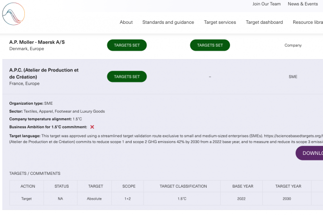 En 2021, Science Based Targets (SBTi) a publi une norme pour atteindre le net zro, qui stipule que  les rductions d'missions sont essentielles  la transition vers le net zro global .  (Crdit SBTi) 