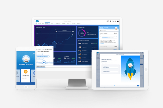 Salesforce planche sur une tarification  l'usage des agents IA pour compenser la perte des licences  venir. (Crdit Photo : Salesforce)