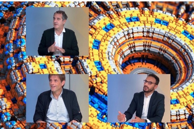 Invits du Grand Thma CIO / Le Monde Informatique sur l'observabilit :Thierry Bonhomme de e-TF1, Cyrille Le Nouricier, de SNCF Connect & Tech, et Youssef Kilany, du GIP MDS  Net Entreprise.