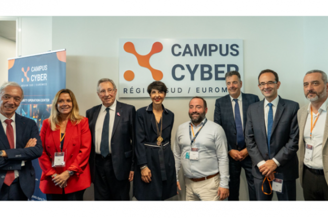 Le Camps Cyber Rgion Sud Euromed vient d'tre inaugur en Paca. (Crdit : Campus Cyber Region Sud Euromed)