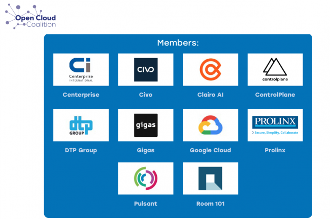 L'Open Cloud Coalition, dont les membres incluent Google Cloud, Civo et ControlPlane, affirme qu'elle est ddie  la concurrence quitable et  une surveillance rglementaire renforce.