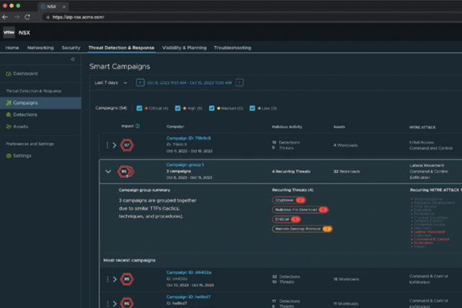 L'outil de requtes IA Intelligent Assist de VMware vient assister les oprateurs peu expriments dans les quipes de gestion des menaces.(Crdit VMware)