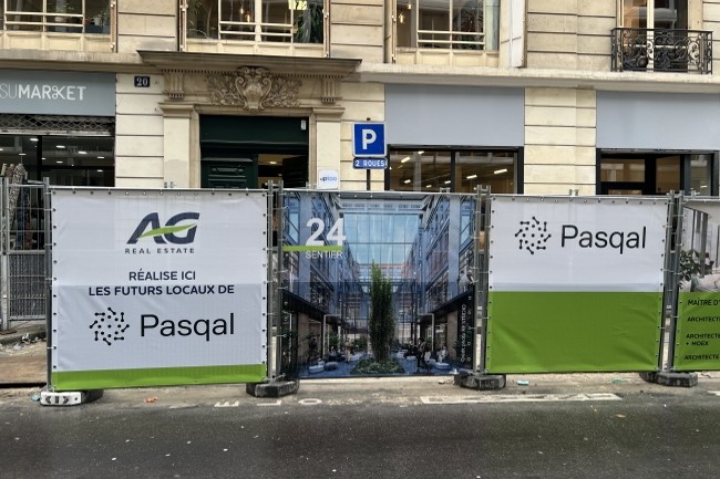 Pasqal va s'installer dans le quartier du Sentier en rhabilitant un immeuble. (Crdit Photo : S.L.)