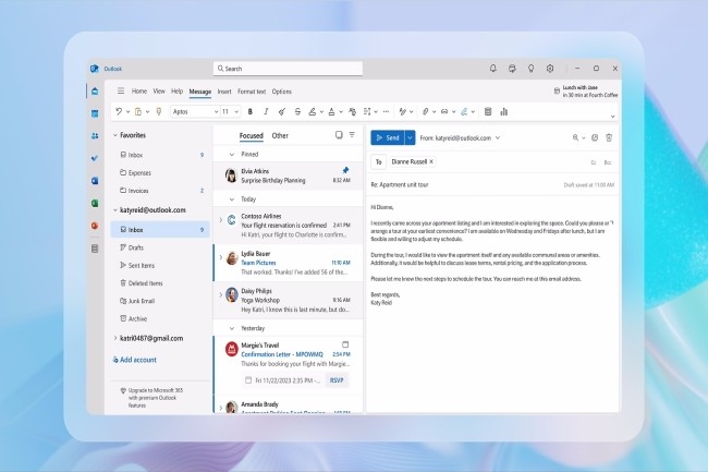 Microsoft enquête sur des perturbations sur Outlook et Teams