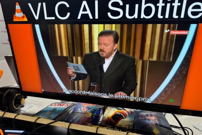 Le lecteur VLC va proposer prochainement des sous-titres traduits en temps rel via l'IA. (Crdit Photo : VideoLAN)