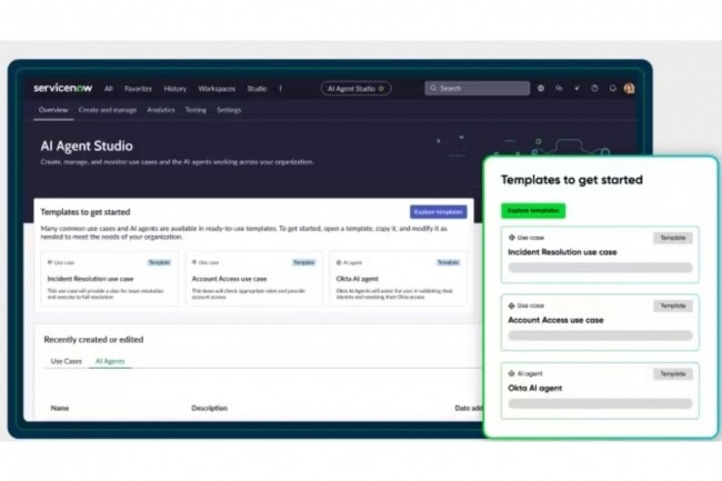 ServiceNow ajoute AI Agent Orchestrator et Studio à sa plateforme Now