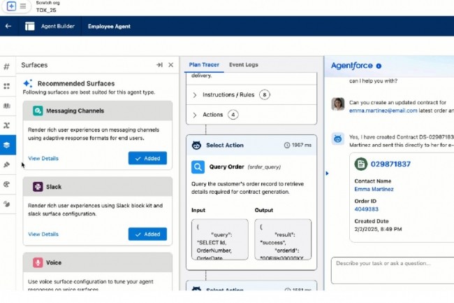 Avec Agentforce 2dx, Salesforce aide les développeurs sur les agents IA