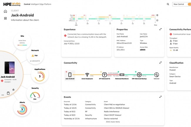 HPE Aruba renforce la sécurité NAC