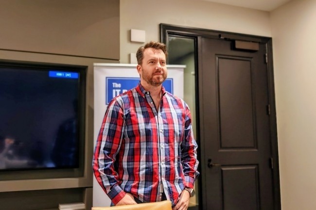 D'origine sud-africaine, David Wilson a fond sa start-up Hunch  San Francisco. (Crdit S.L.)