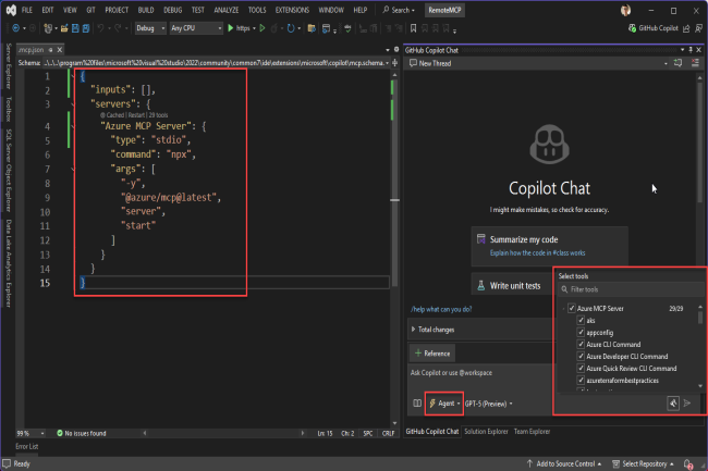 Microsoft ajoute le support MCP à Visual Studio
