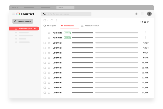 La Cnil a constaté un défaut de consentement pour l'affichage de publicité entre les courriels de Gmail. (Crédit Photo: Cnil) La Cnil a constaté un défaut de consentement pour l'affichage de publicité entre les courriels de Gmail. (Crédit Photo: Cnil)