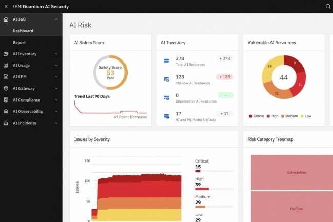 La prolifération des agents IA augmente la surface d'attaque. Des sociétés comme IBM propose aux RSSI des solutions pour évaluer les risques. (Crédit Photo: IBM) La prolifération des agents IA augmente la surface d'attaque. Des sociétés comme IBM propose aux RSSI des solutions pour évaluer les risques. (Crédit Photo: IBM)